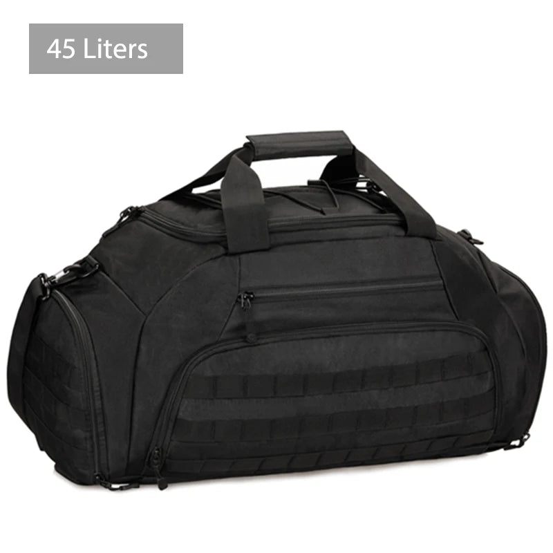 35/45l Tactical Gym Duffel Backpack Waterproof