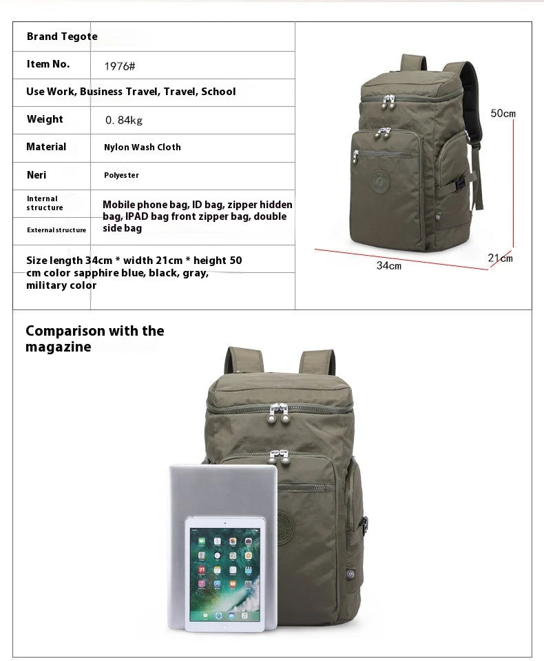 20 35l Waterproof Hiking & Travel Backpack