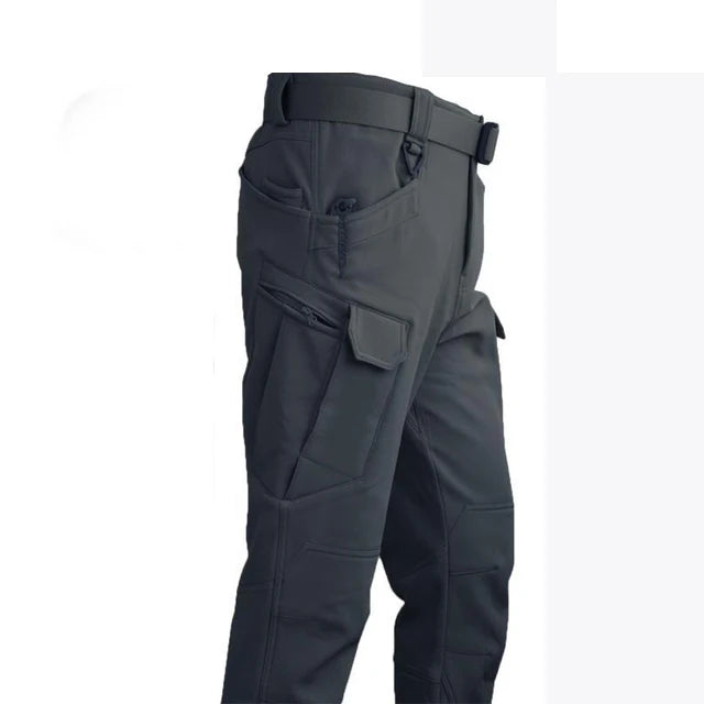 Men's Tactical Softshell Tracksuit, Fleece Lined