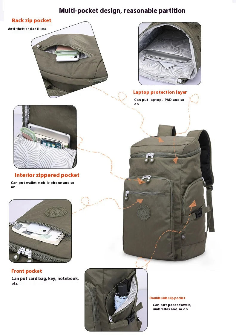 20 35l Waterproof Hiking & Travel Backpack