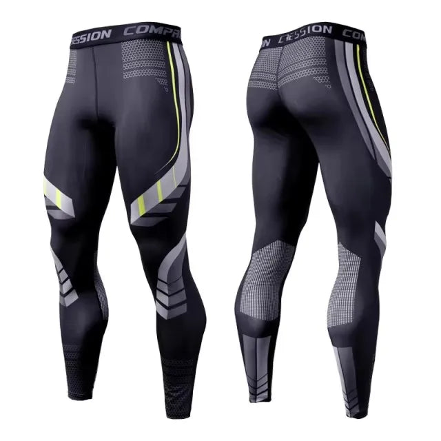 Men's Compression Running Tights
