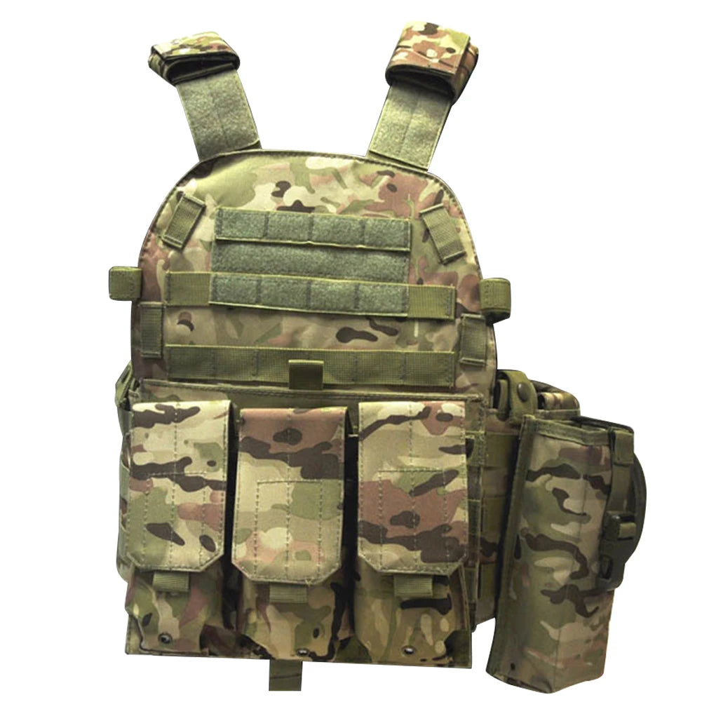 Adjustable Nylon MOLLE Tactical Hunting Vest