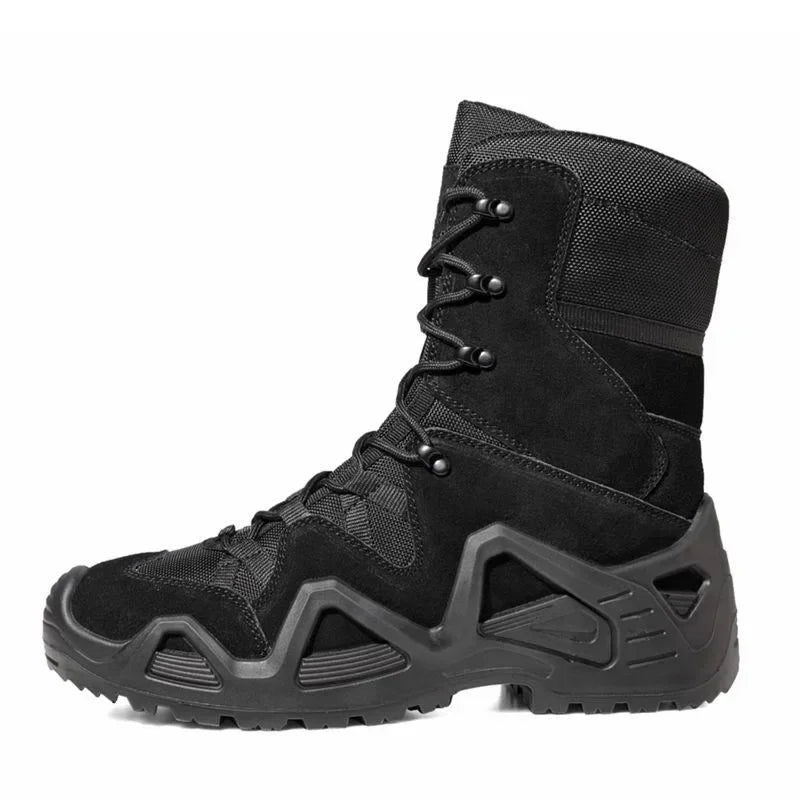 Men's Breathable Lace Up Tactical Hiking Boots