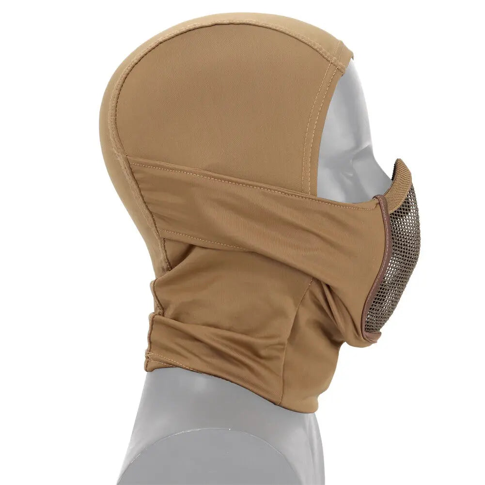 Tactical Mesh Half Face Balaclava