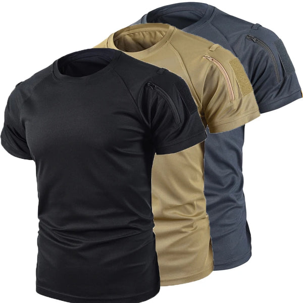Men's Quick Dry O Neck Outdoor Tee