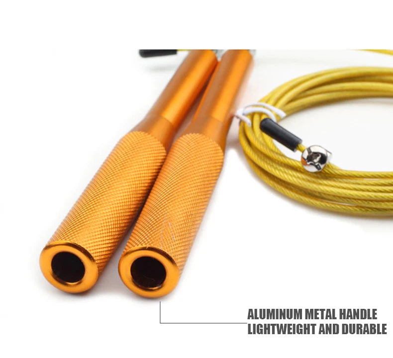 Adjustable Speed Jump Rope with Aluminum Handles