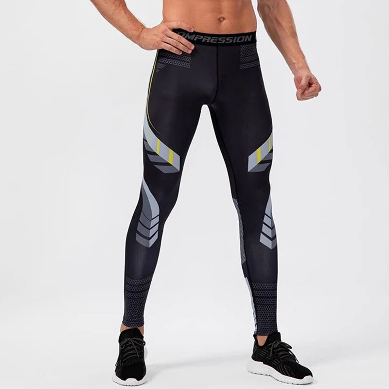Men's Compression Running Tights