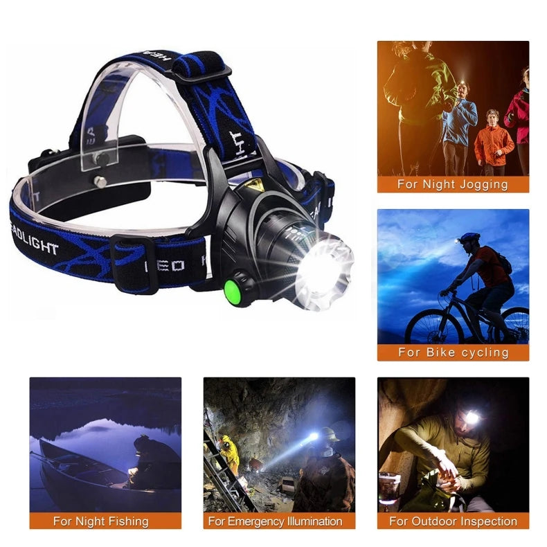 1000LM Rechargeable LED Headlamp