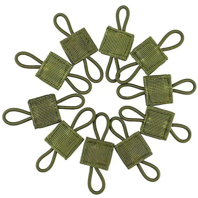 MOLLE Elastic Nylon Retainers 10 Pack