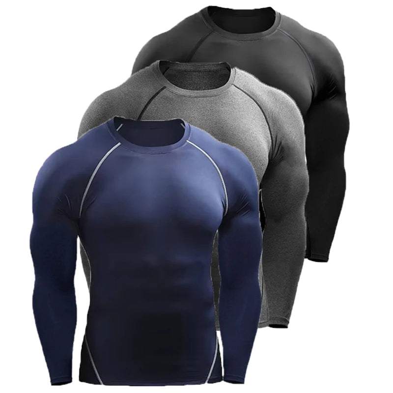 Men's Compression Long Sleeve Training Shirt