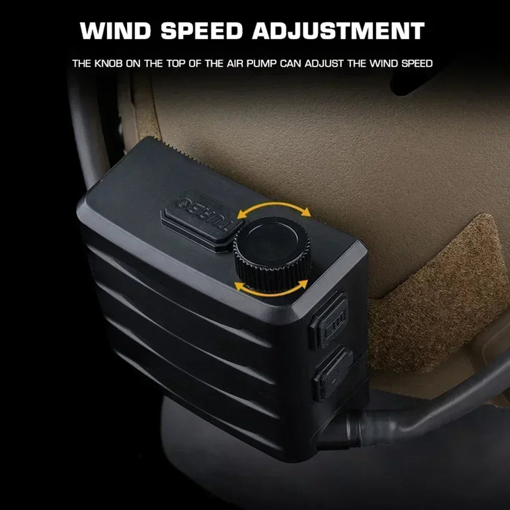 Tactical Goggle Defogger Fan Kit