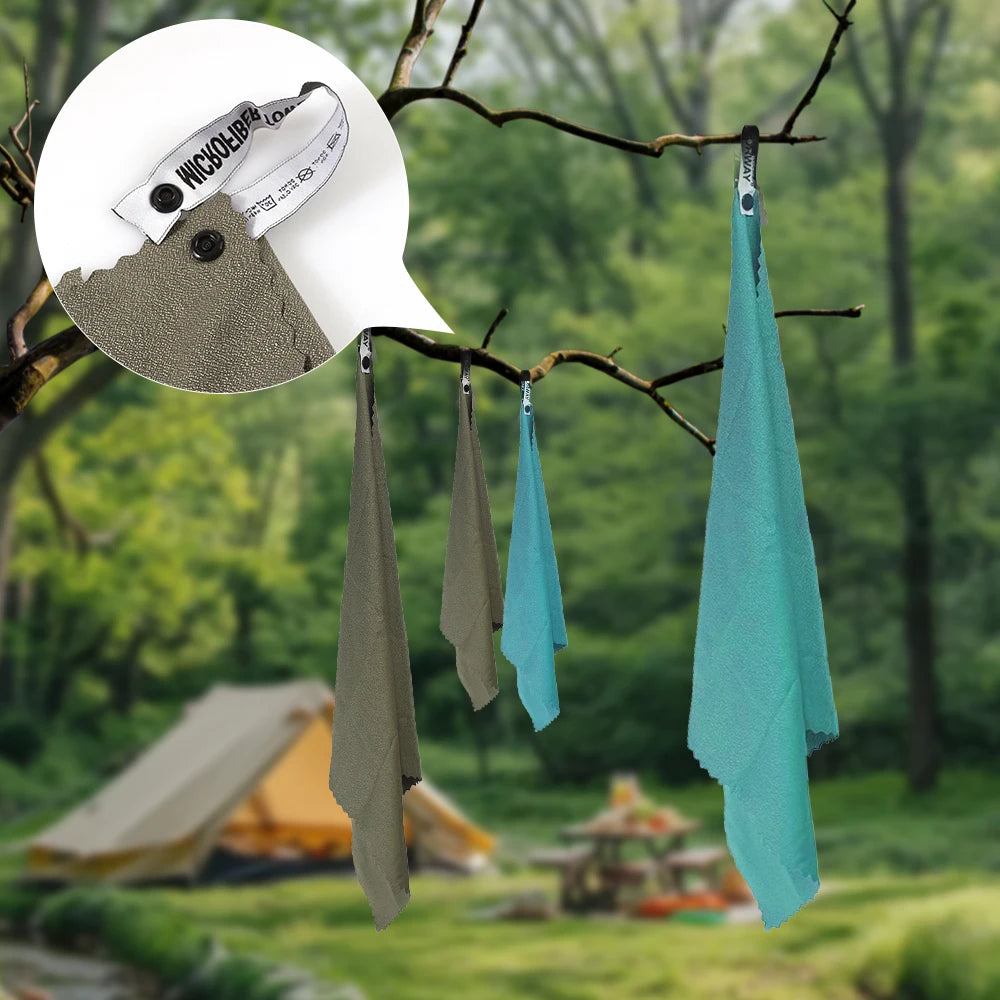 Quick Dry Microfiber Travel & Camping Towel