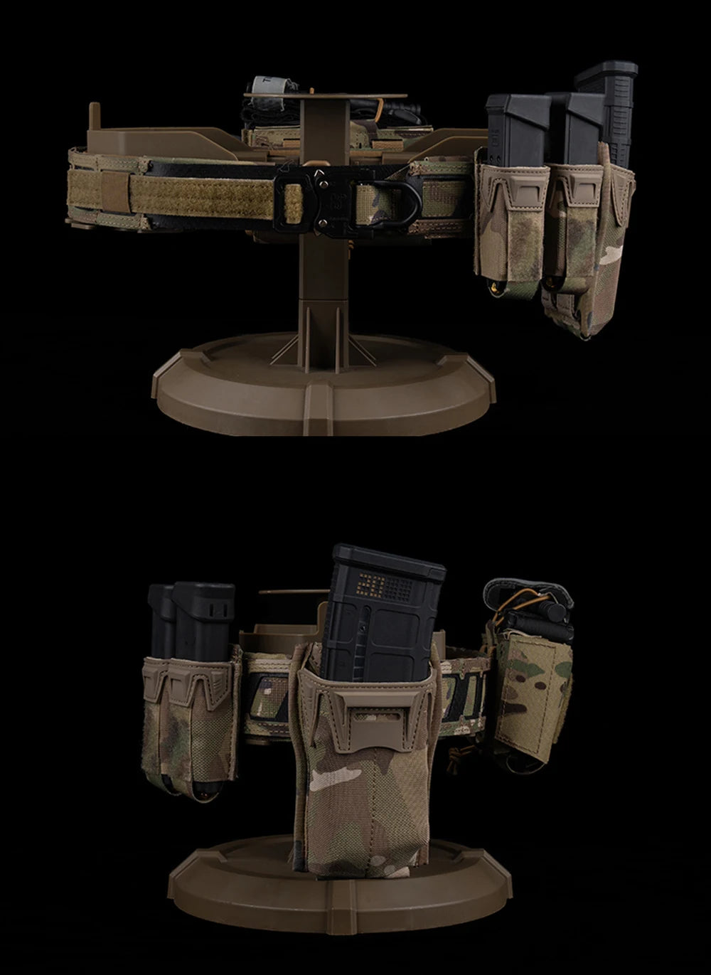 Magnetic Tactical Battle Belt Ranger Green