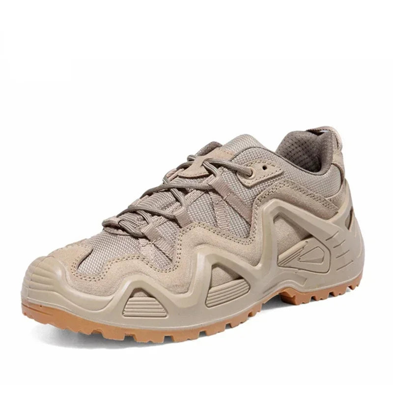Men's Breathable Lace Up Tactical Hiking Boots
