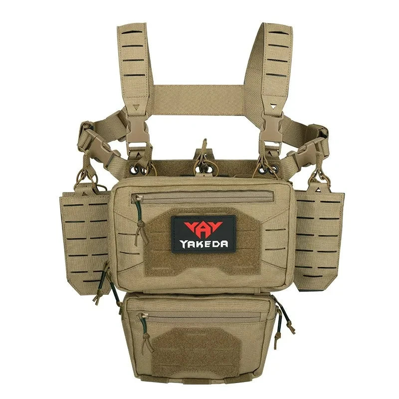 Camo MOLLE Chest Rig