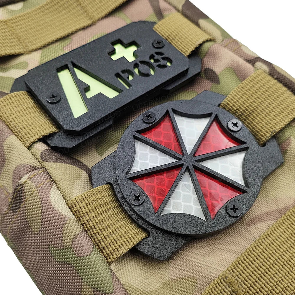 MOLLE Night Light Id Patch (hook & Loop)