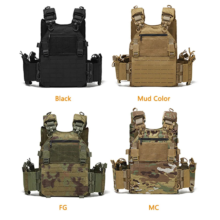 MOLLE Tactical Training Vest Waterproof quick-release
