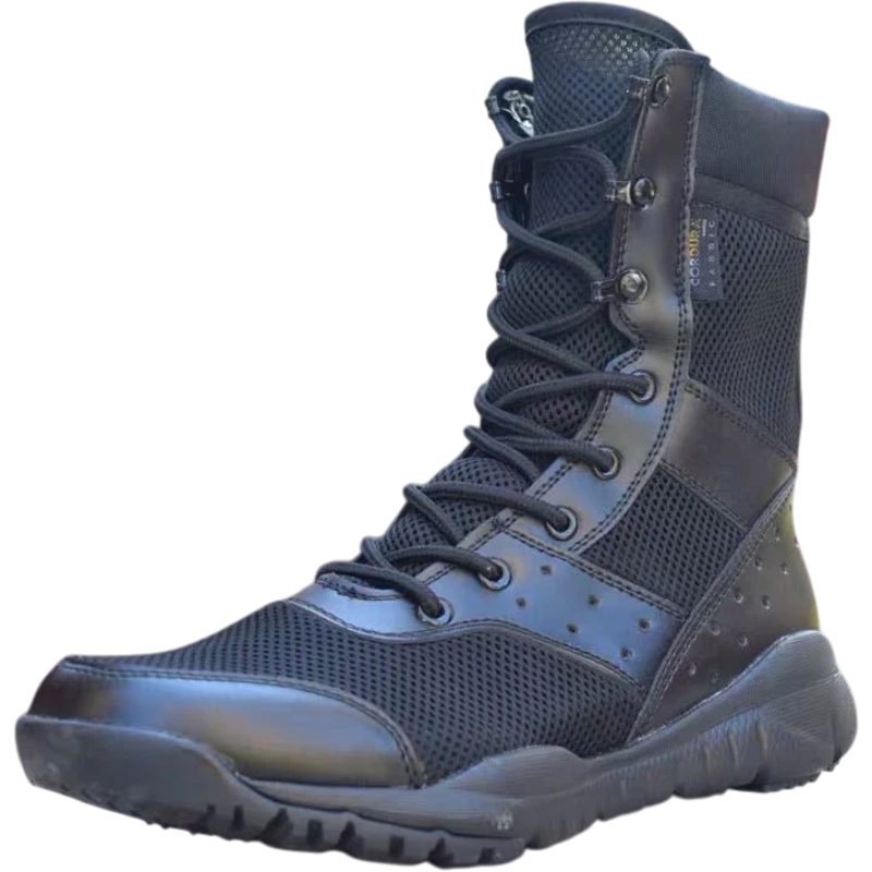 Lightweight Canvas Combat Boots — Men's | clean product image | shopify:0 | bg-removed:store:800:shopify:0