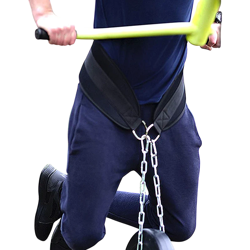 Padded Dip & Pull-Up Weight Belt with Chain | clean product image | shopify:0 | bg-removed:store:800:shopify:0