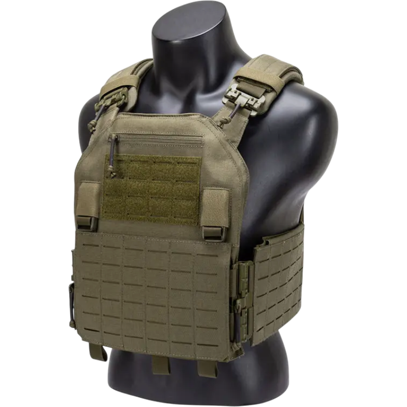 Ranger Green 1000D Nylon Plate Carrier - 25×30 cm | clean product image | shopify:0 | bg-removed:store:800:shopify:0