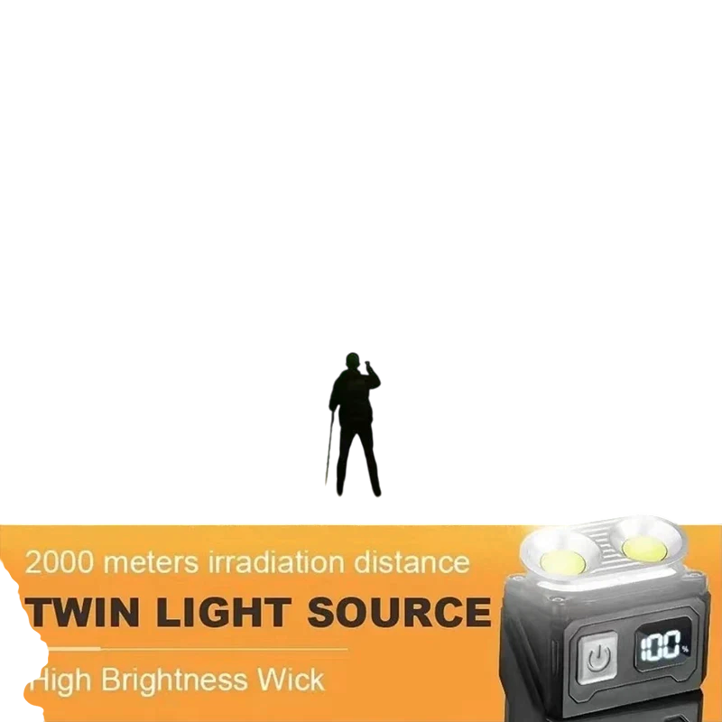 Mini USB-C Rechargeable COB Flashlight | clean product image | shopify:10 | bg-removed:store:800:shopify:10