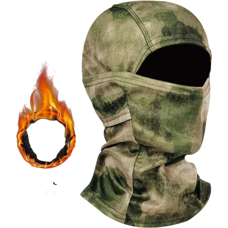 Camouflage Fleece Balaclava — Full-Face Winter Mask | clean product image | shopify:10 | bg-removed:store:800:shopify:10