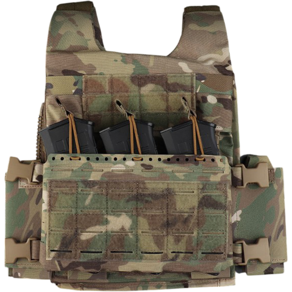 MK5 MOLLE 3-Mag Chest Rig | clean product image | shopify:12 | bg-removed:store:1000:shopify:12