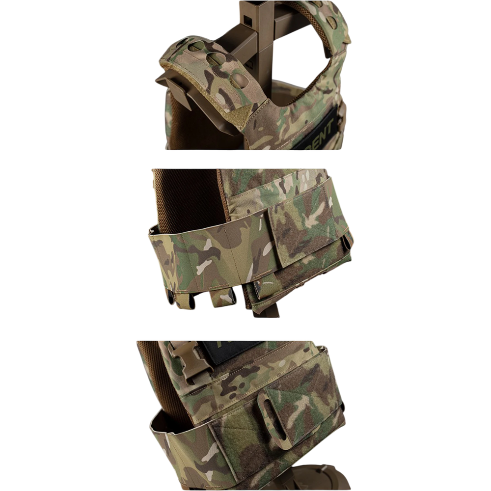 FCPC Minimal Plate Carrier — Lightweight Tactical Vest | clean product image | shopify:15 | bg-removed:store:1000:shopify:15