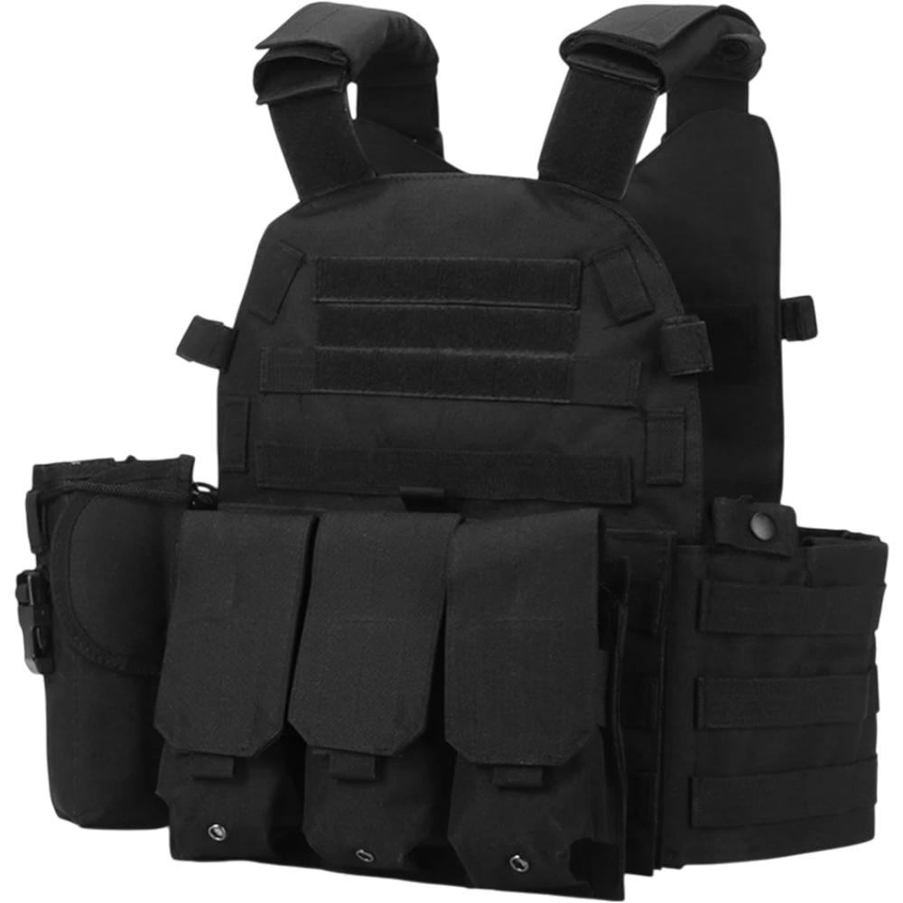 600D Nylon Tactical MOLLE Hunting Vest | clean product image | shopify:17 | bg-removed:store:1000:shopify:17