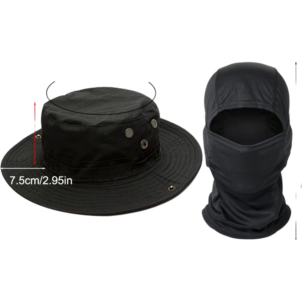 2-Pack Wide-Brim Sun Hat & Balaclava | clean product image | shopify:1 | bg-removed:store:1000:shopify:1