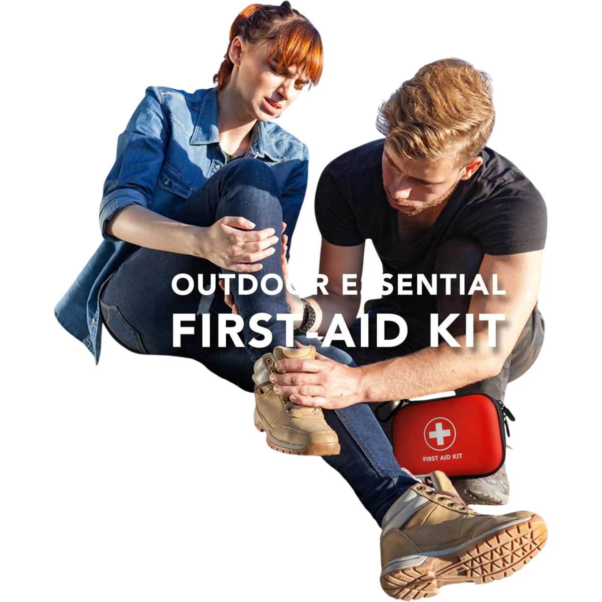 Compact 103-Piece First Aid Kit | clean product image | shopify:1 | bg-removed:store:1200:shopify:1