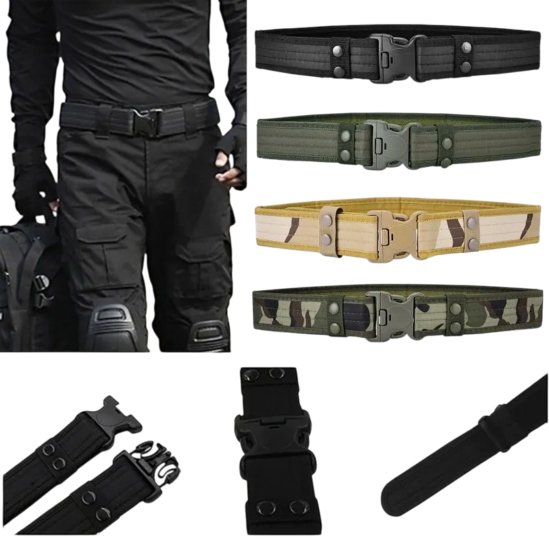 Men's Tactical Camouflage Nylon Belt | clean product image | shopify:1 | bg-removed:store:800:shopify:1