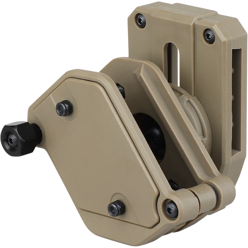 Adjustable IPSC Magazine Pouch — Fits 1911, G17, Hi‑Capa, PX4, XDM | clean product image | shopify:25 | bg-removed:store:800:shopify:25