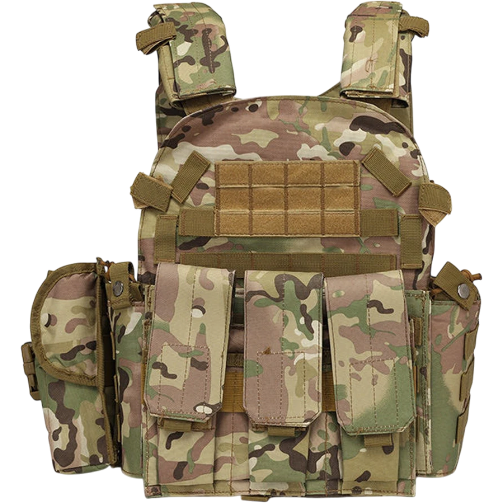 600D Nylon Tactical MOLLE Hunting Vest | clean product image | shopify:29 | bg-removed:store:1000:shopify:29