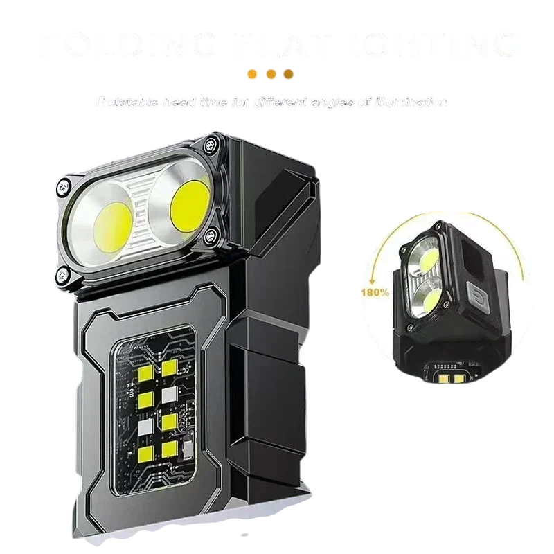 Mini USB-C Rechargeable COB Flashlight | clean product image | shopify:2 | bg-removed:store:800:shopify:2