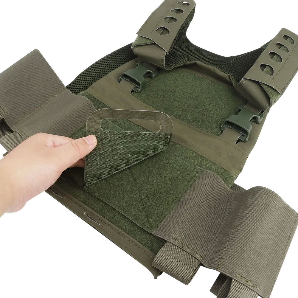 FCPC Minimal Plate Carrier — Lightweight Tactical Vest | clean product image | shopify:30 | bg-removed:store:1000:shopify:30