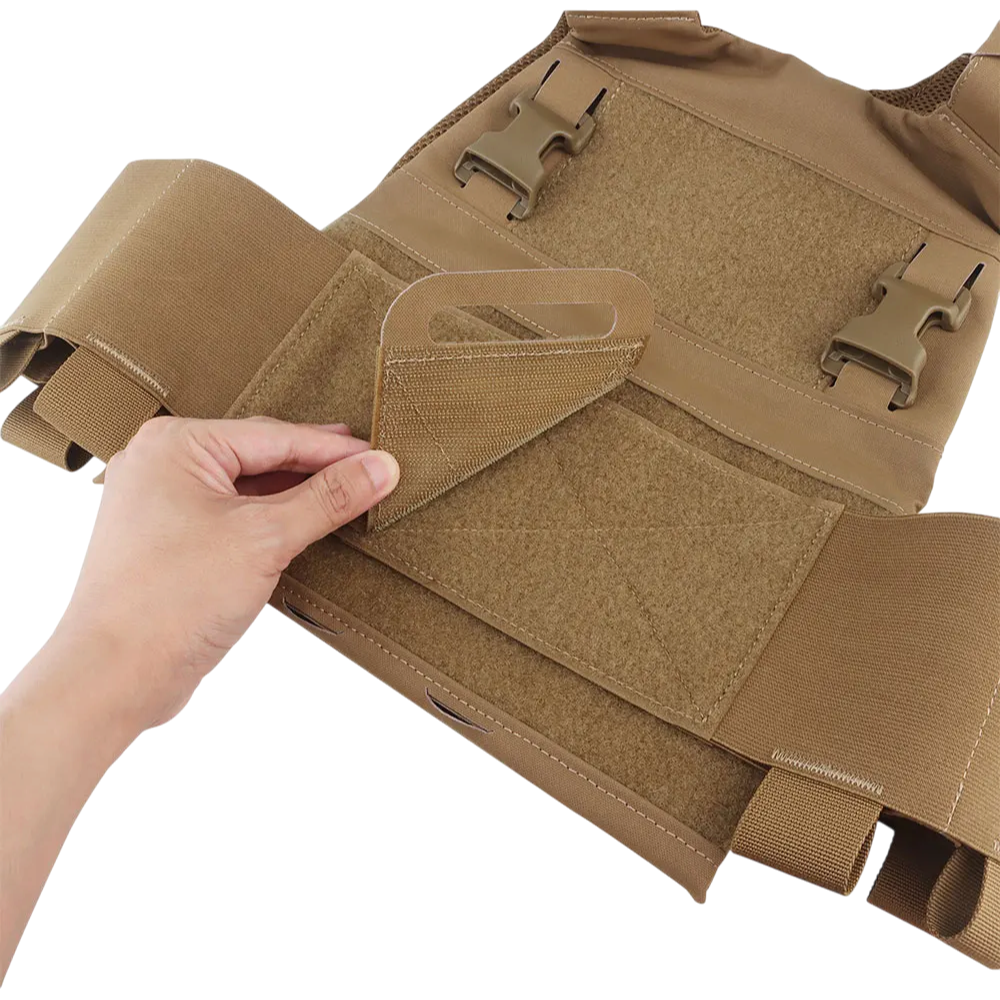 FCPC Minimal Plate Carrier — Lightweight Tactical Vest | clean product image | shopify:35 | bg-removed:store:1000:shopify:35