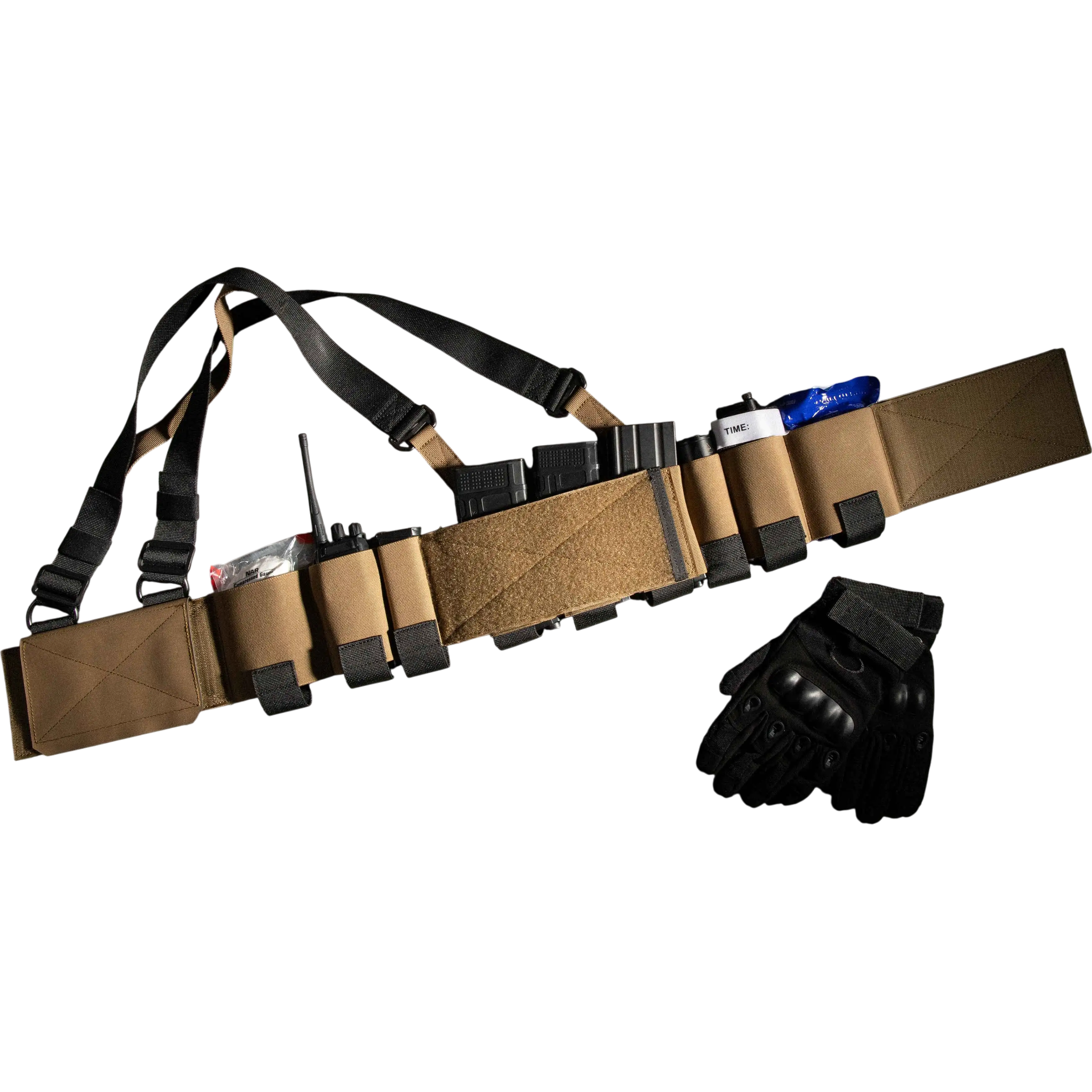 KRYDEX 5.56-Ready Low-Vis Chest Rig | clean product image | shopify:4 | bg-removed:store:2048:shopify:4