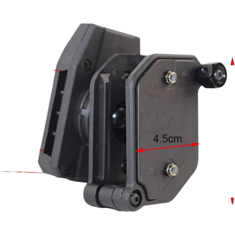 Adjustable IPSC Magazine Pouch — Fits 1911, G17, Hi‑Capa, PX4, XDM | clean product image | shopify:5 | bg-removed:store:800:shopify:5