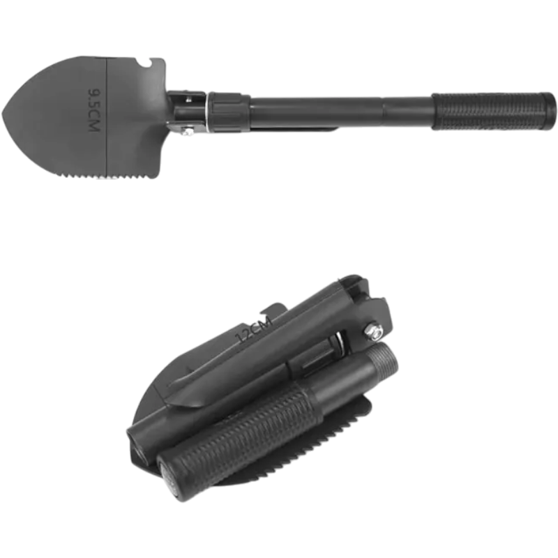 Foldable Engineer Shovel — Camping & Survival | clean product image | shopify:5 | bg-removed:store:800:shopify:5