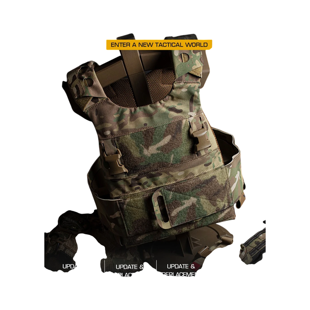 FCPC Minimal Plate Carrier — Lightweight Tactical Vest | clean product image | shopify:6 | bg-removed:store:1000:shopify:6