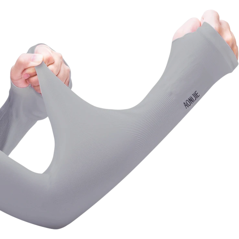 Cooling UV Arm Sleeves with Thumb Hole (Pair) | clean product image | shopify:6 | bg-removed:store:800:shopify:6