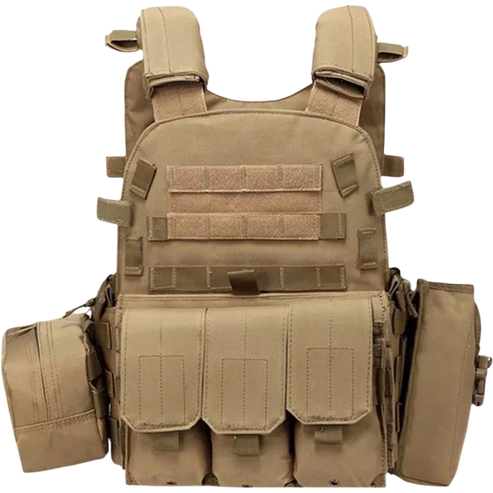 600D Nylon Tactical MOLLE Hunting Vest | clean product image | shopify:7 | bg-removed:store:1000:shopify:7