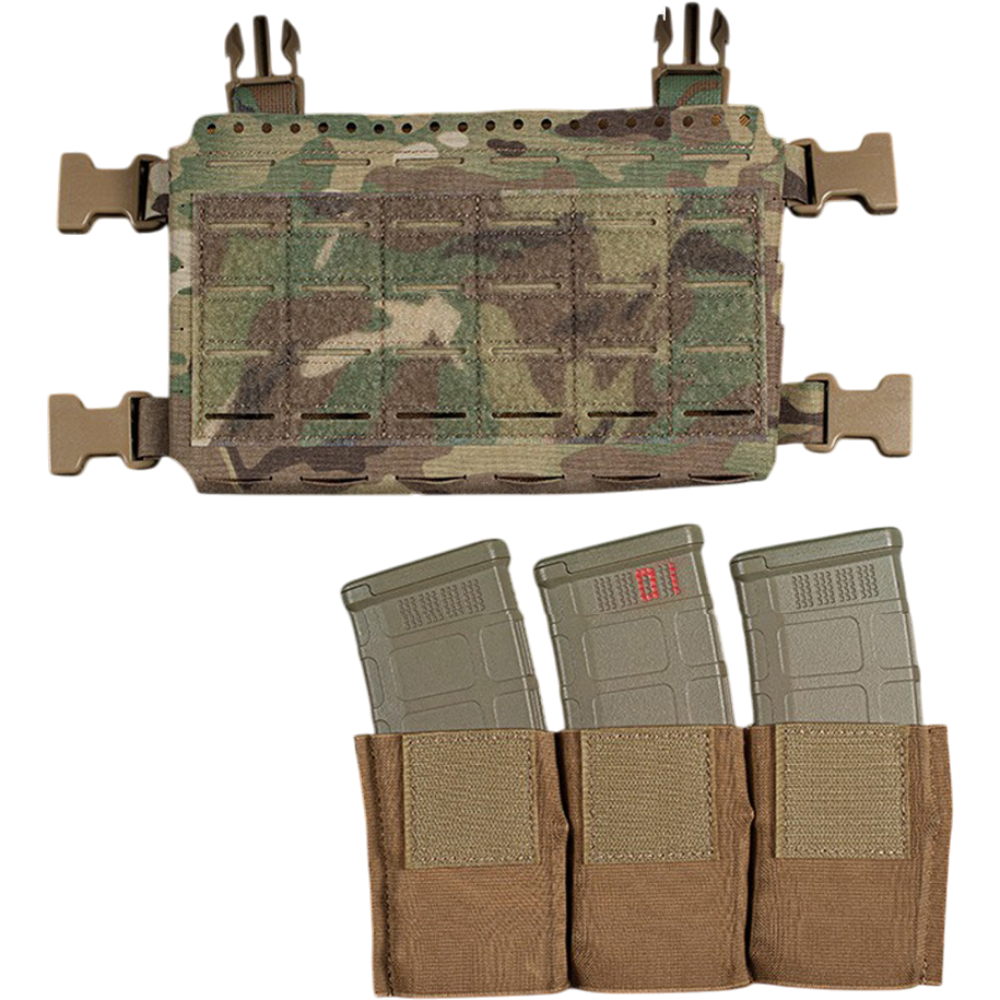 MK5 MOLLE 3-Mag Chest Rig | clean product image | shopify:8 | bg-removed:store:1000:shopify:8