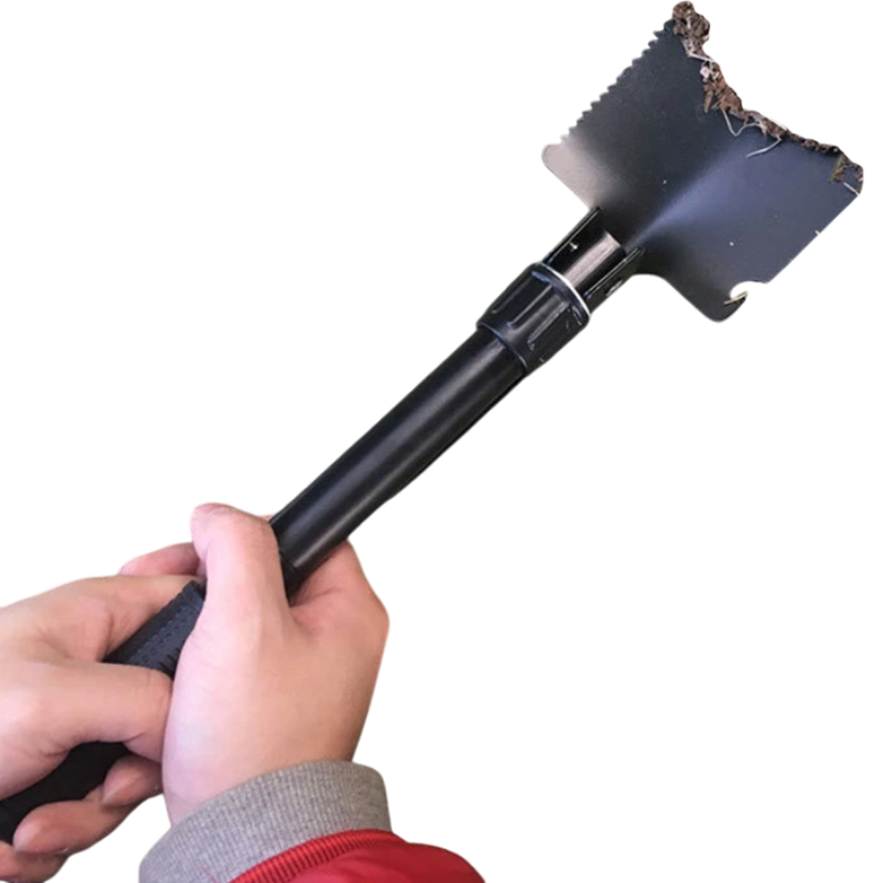 Foldable Engineer Shovel — Camping & Survival | clean product image | shopify:9 | bg-removed:store:800:shopify:9